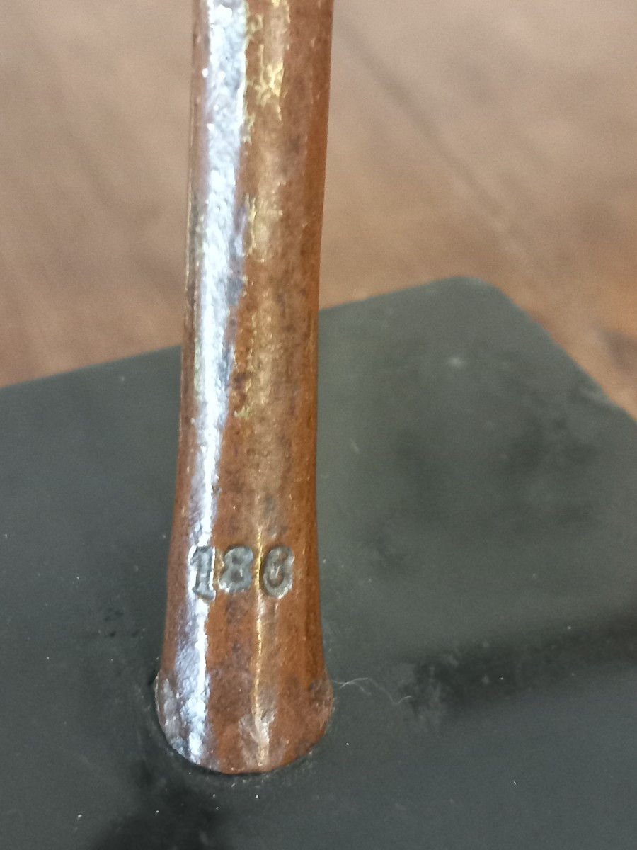 "blackbird Singing On An Ear Of Corn", Bronze Sculpture By Av Becquerel (1893-1981).-photo-5