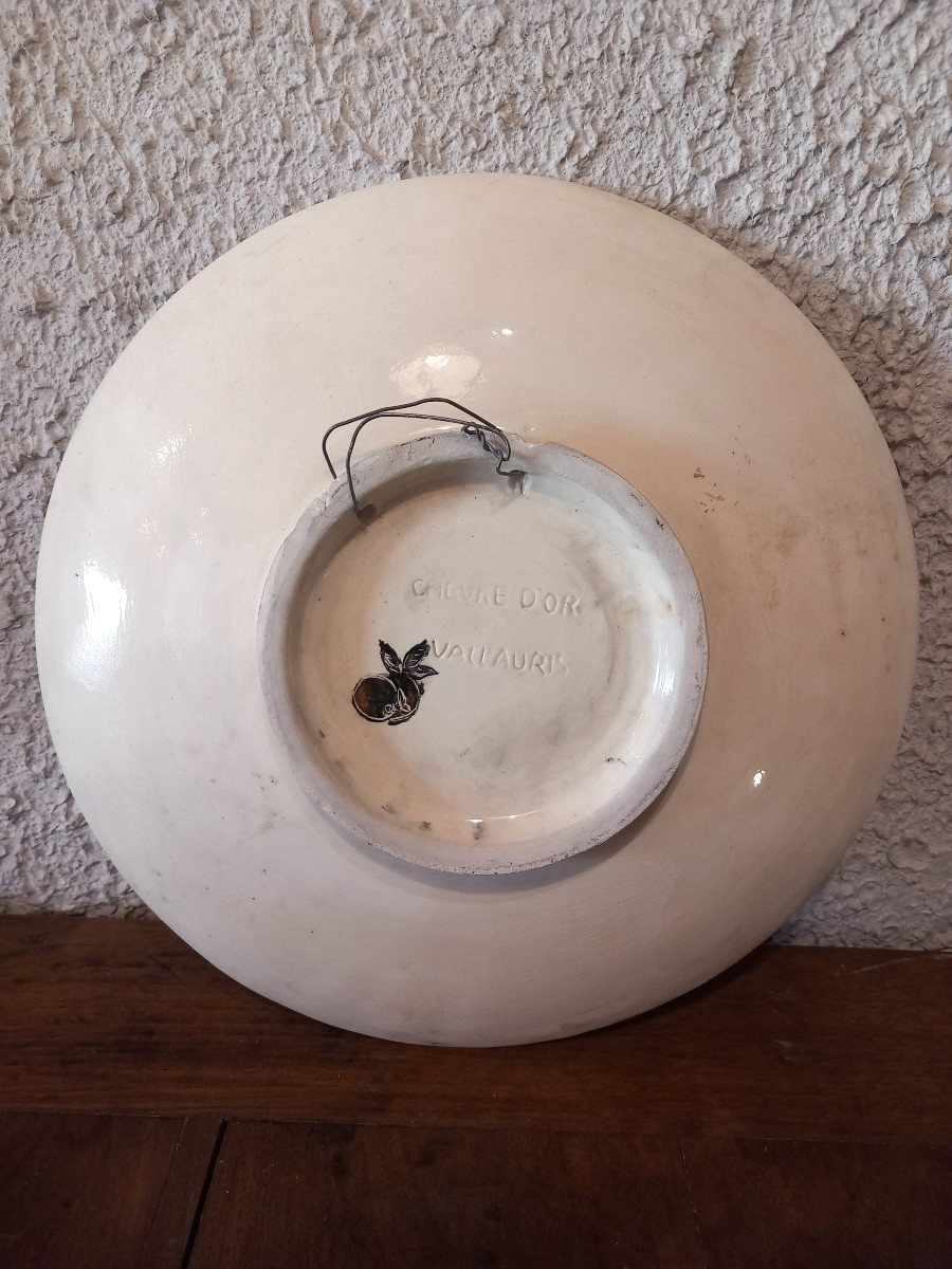 Round Dish On Pedestal, Vallauris(83) Ceramics: The -photo-1