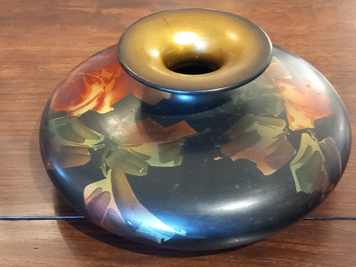 Louis Giraud In Vallauris, Large Ceramic Vase, Art Deco Period.-photo-3