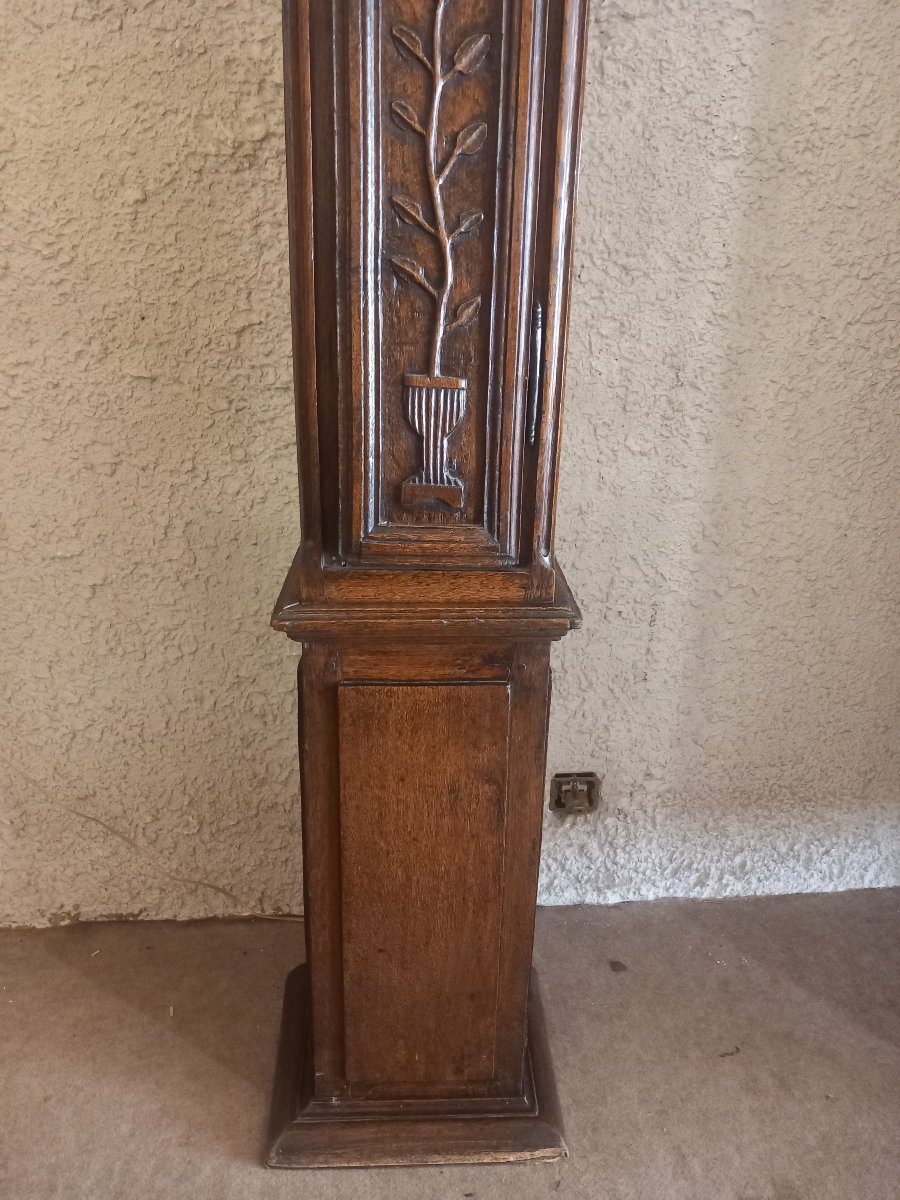 Horloge normande dite "tête de poupée ", d'époque 18ème. -photo-4