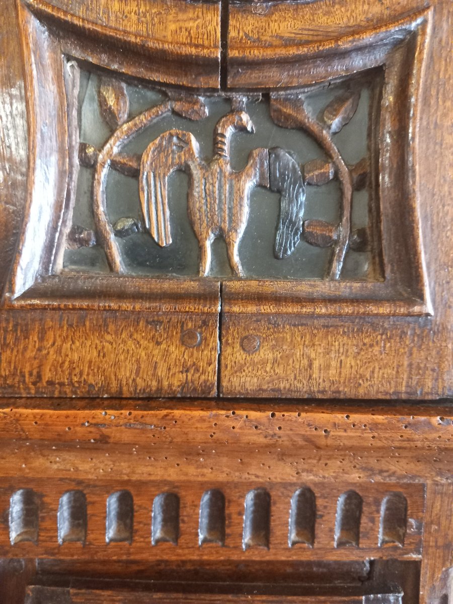 Horloge normande dite "tête de poupée ", d'époque 18ème. -photo-1