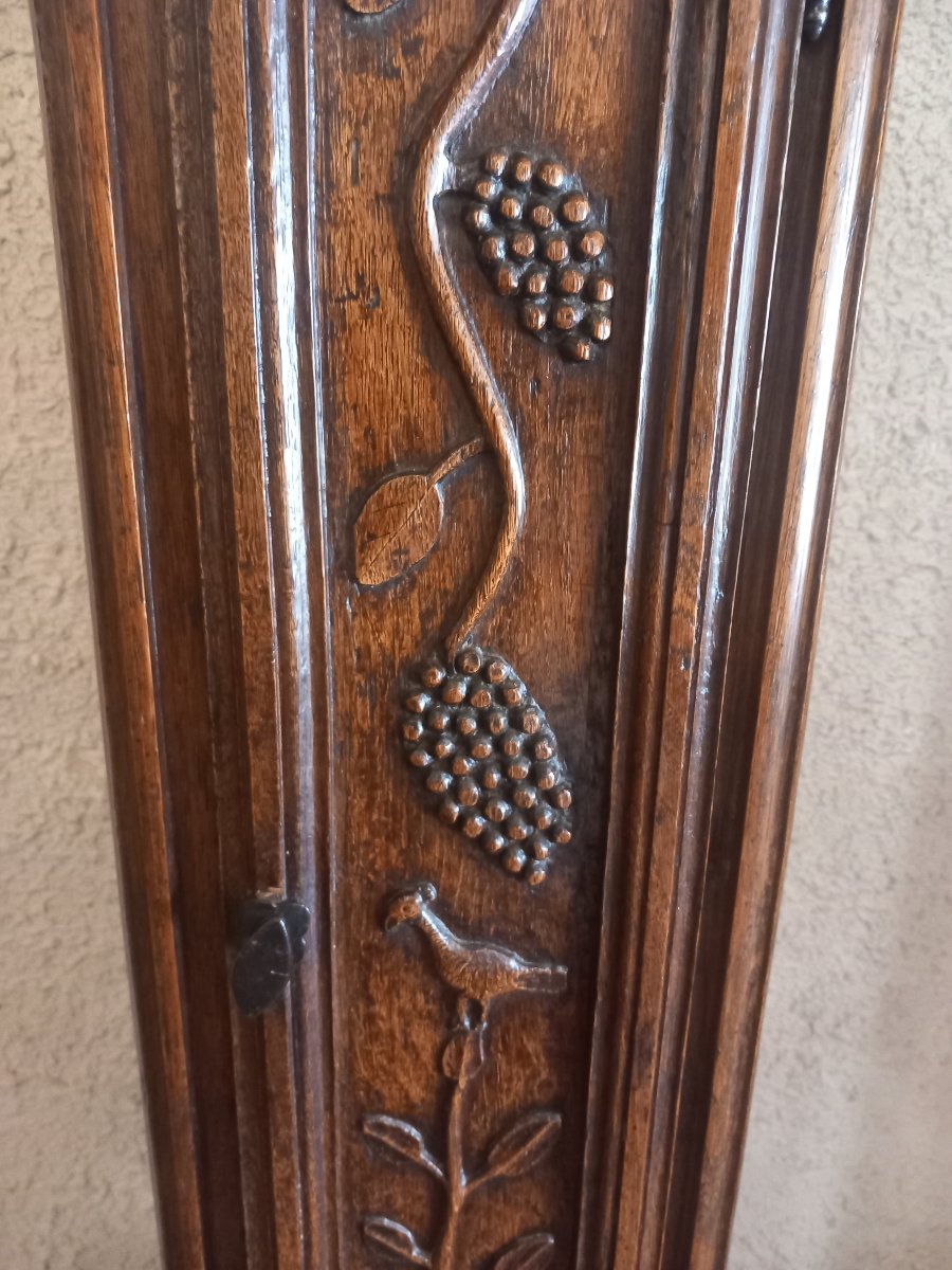 Horloge normande dite "tête de poupée ", d'époque 18ème. -photo-3
