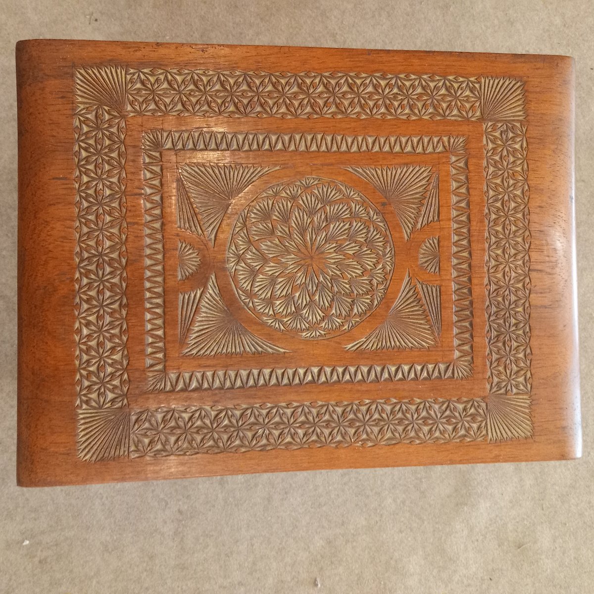 Set Of 4 Nesting Tables. Breton Art Deco.-photo-3
