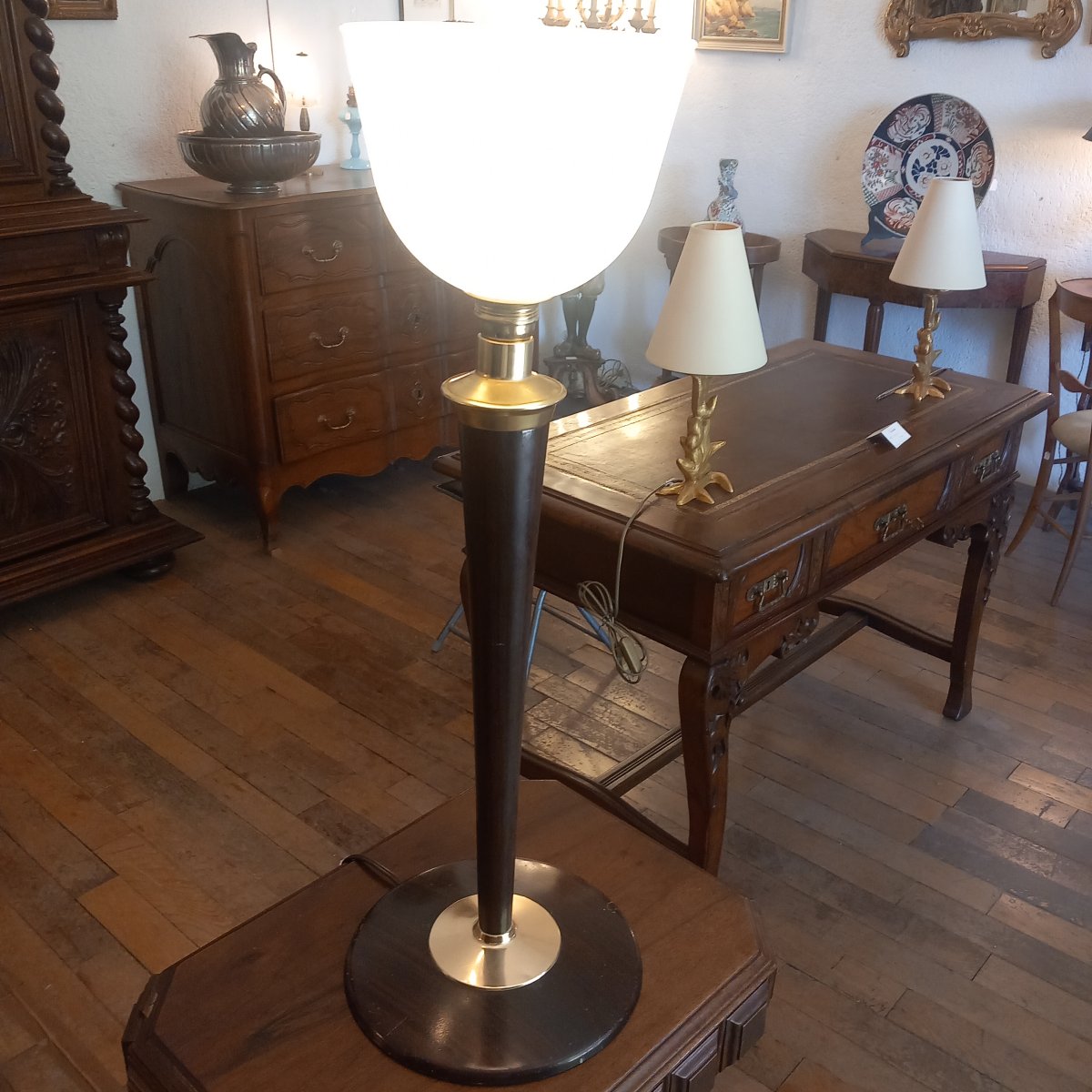 Lampe de bureau MAZDA, Art Déco. -photo-3