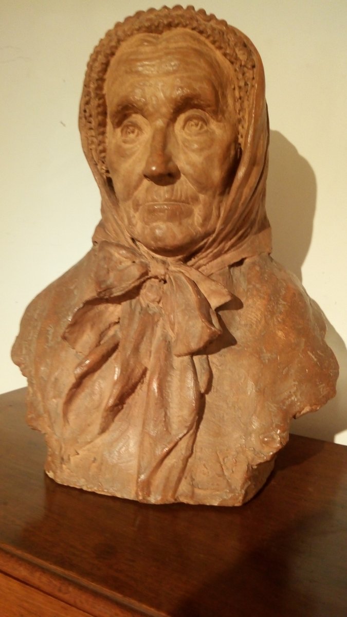 Terracotta Bust 