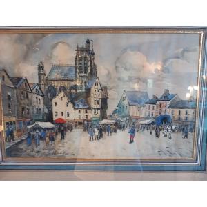 Market In Abbeville 