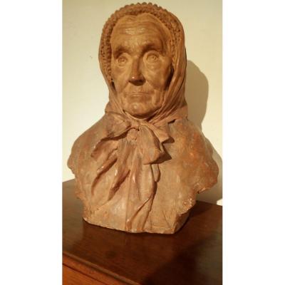 Terracotta Bust 