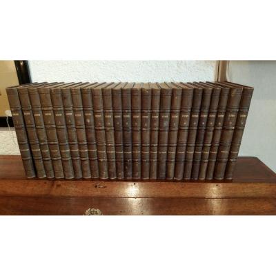 Œuvres complètes de Buffon en 24 volumes.