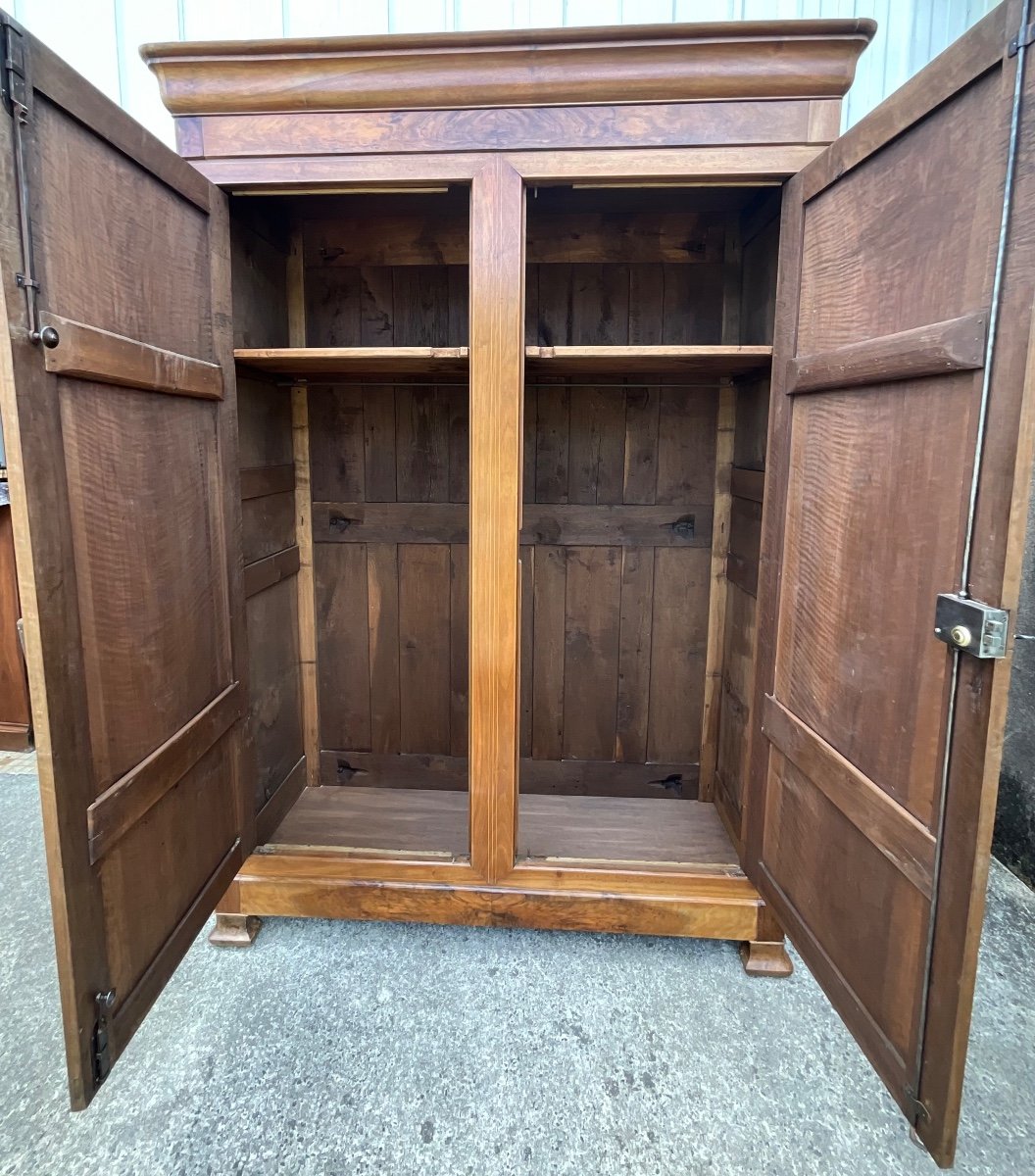 Armoire Louis Philippe Du Milieu 19ème Siècle-photo-6