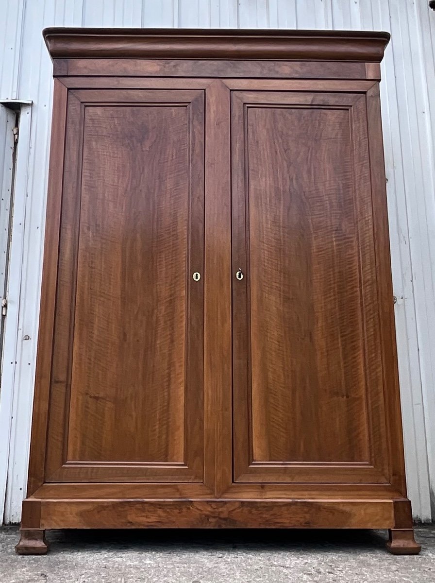 Armoire Louis Philippe Du Milieu 19ème Siècle