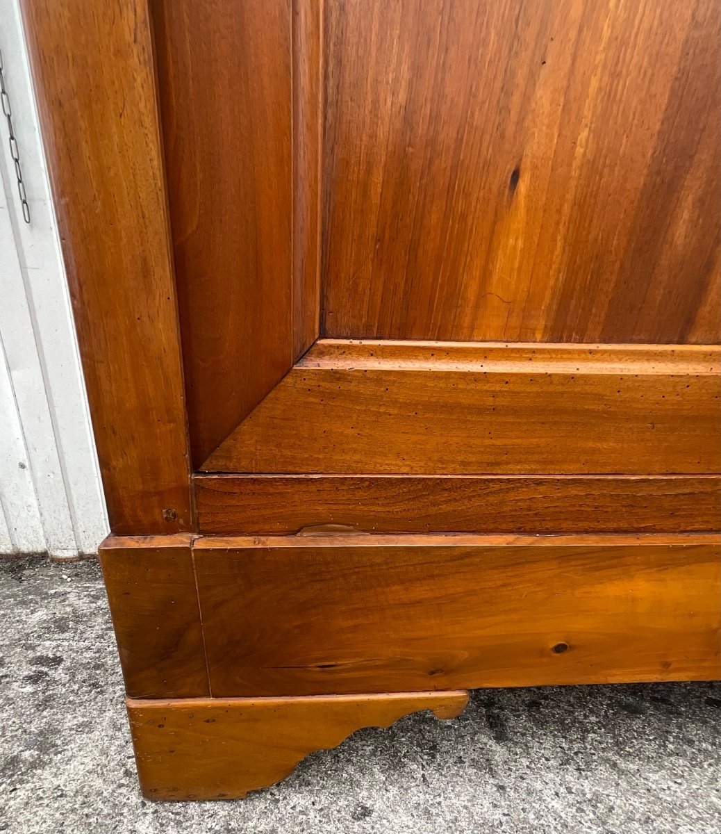 French Louis Philippe Cabinet In Solid Walnut, Mid 19th Century-photo-7