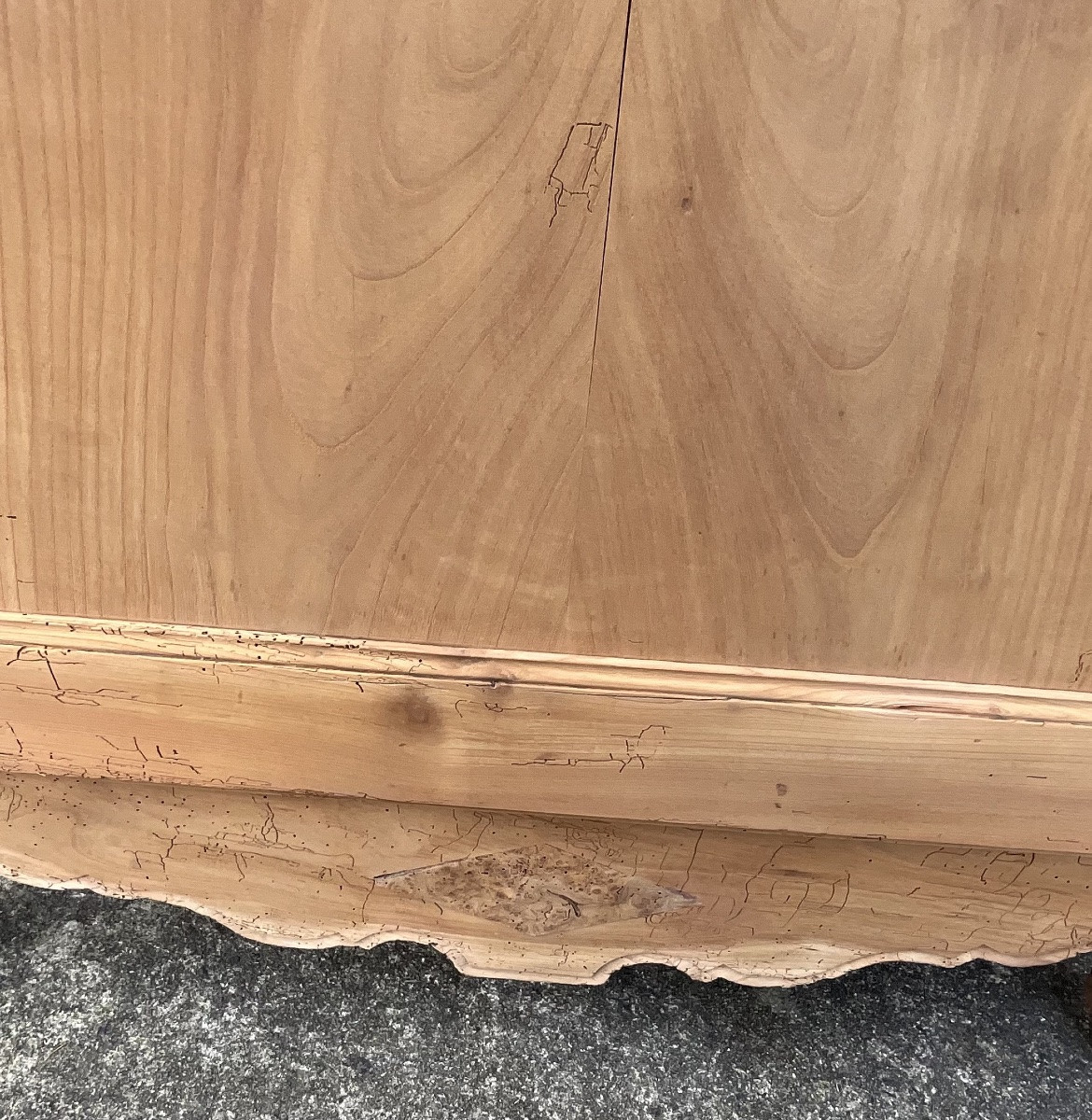 Bonnetière Louis XV en bois fruitier milieu XIXe-photo-2