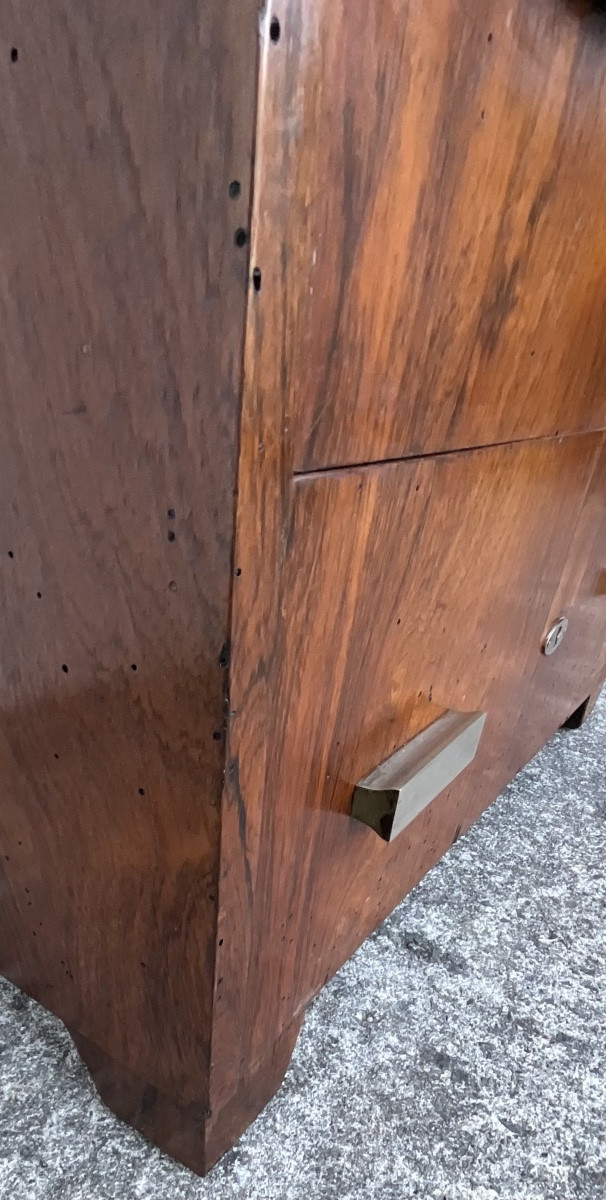 Art Deco Rosewood Secretary, 1940s-photo-8