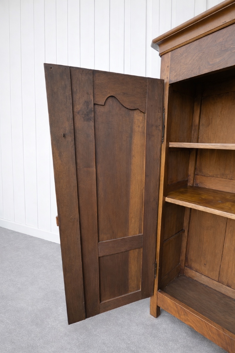 Armoire ancienne en noyer – XIXe siècle-photo-4