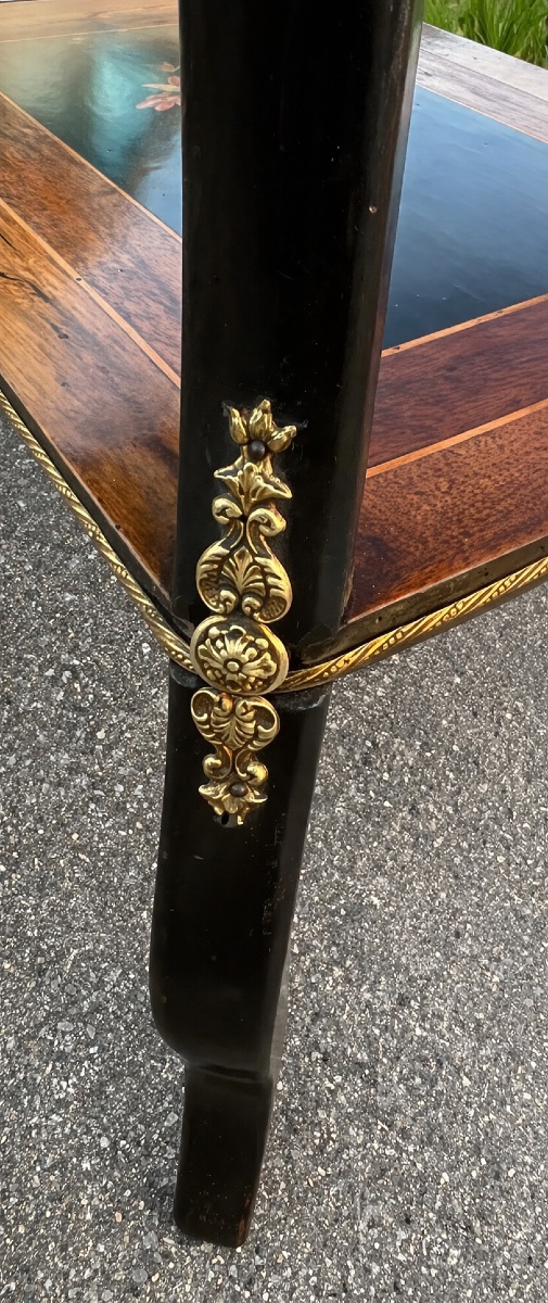 Occasional Table  Napoleon III Period, Louis XV Style-photo-3