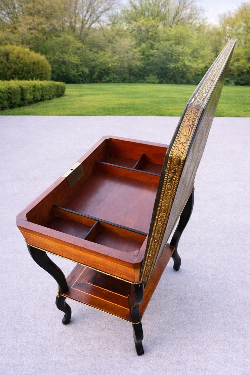 Occasional Table  Napoleon III Period, Louis XV Style-photo-6