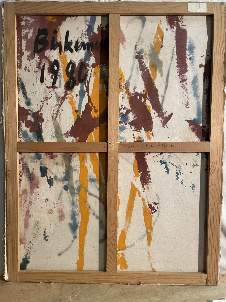 Peinture composition par Jens BIRKEMOSE  (1943/2022)-photo-2
