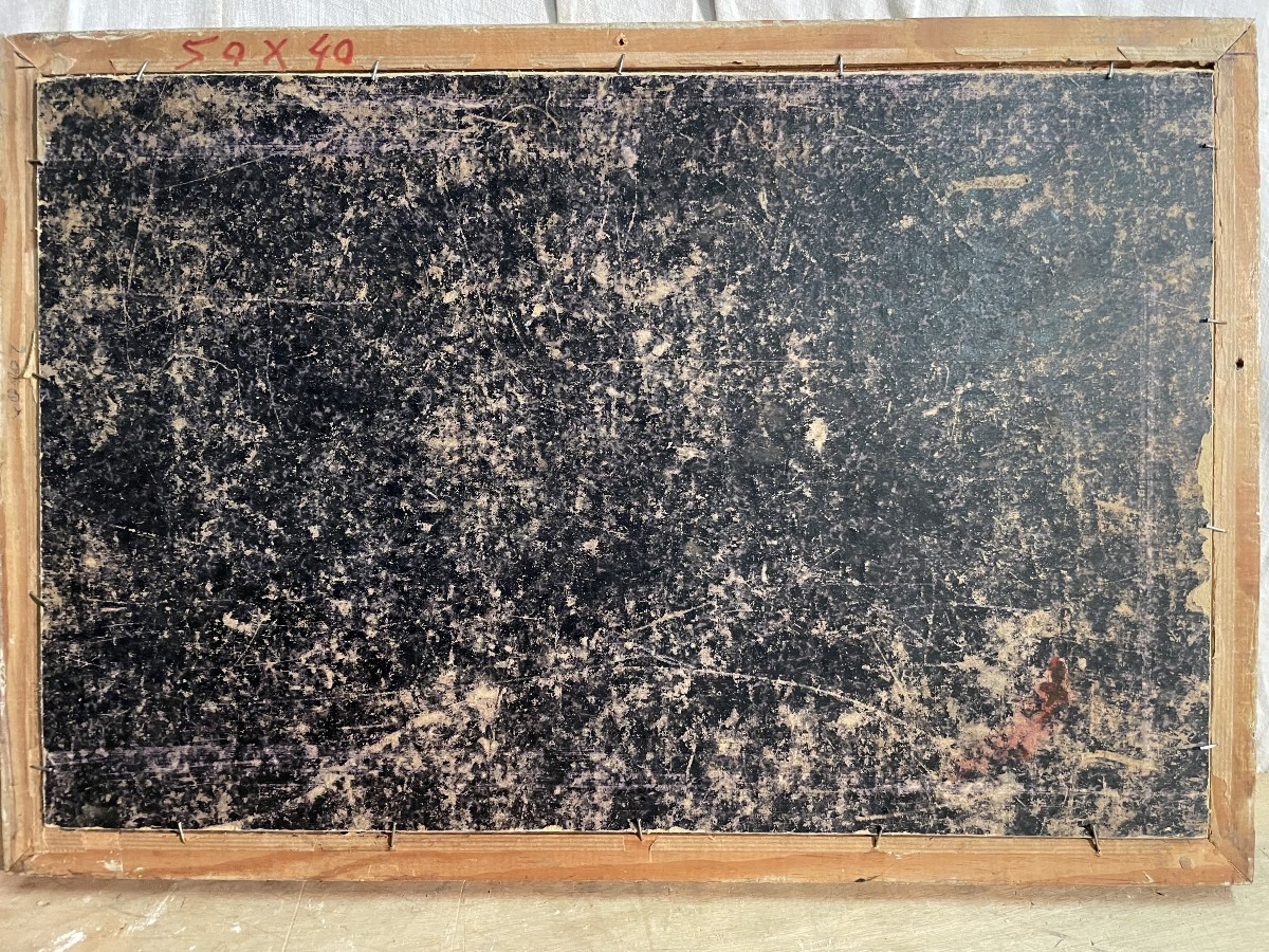 Aquarelle par Auguste ALLONGE  (1833/1898)-photo-4