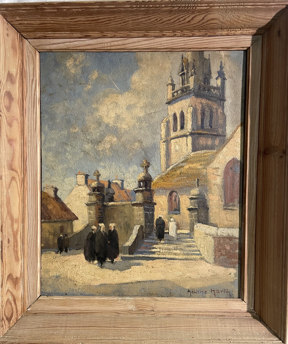 Peinture par Maurice Martin (1894/1978)-photo-2