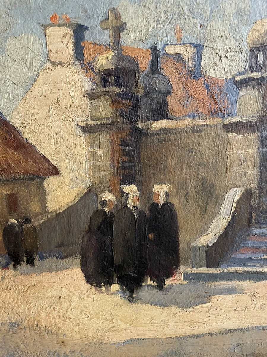 Peinture par Maurice Martin (1894/1978)-photo-3