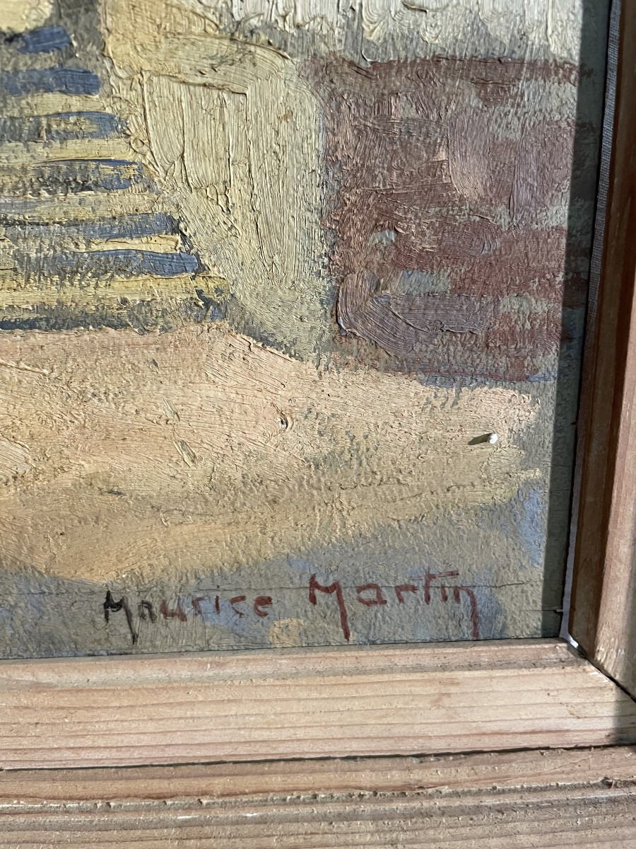 Peinture par Maurice Martin (1894/1978)-photo-1