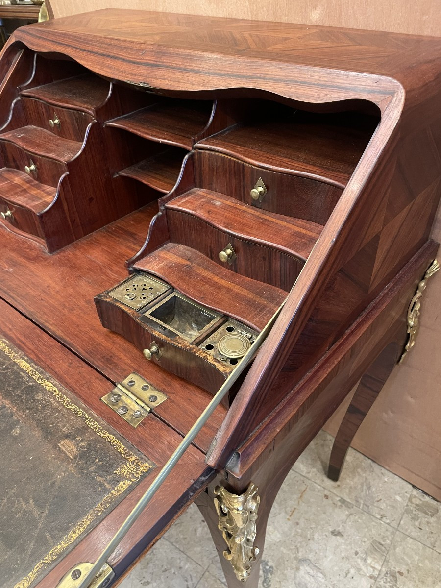 BUREAU DOS D'ANE par J.P.CAREL   1688/1755-photo-3