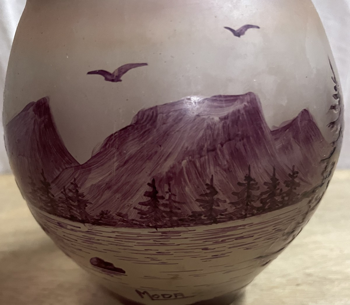 Petit vase signée MODA-photo-4