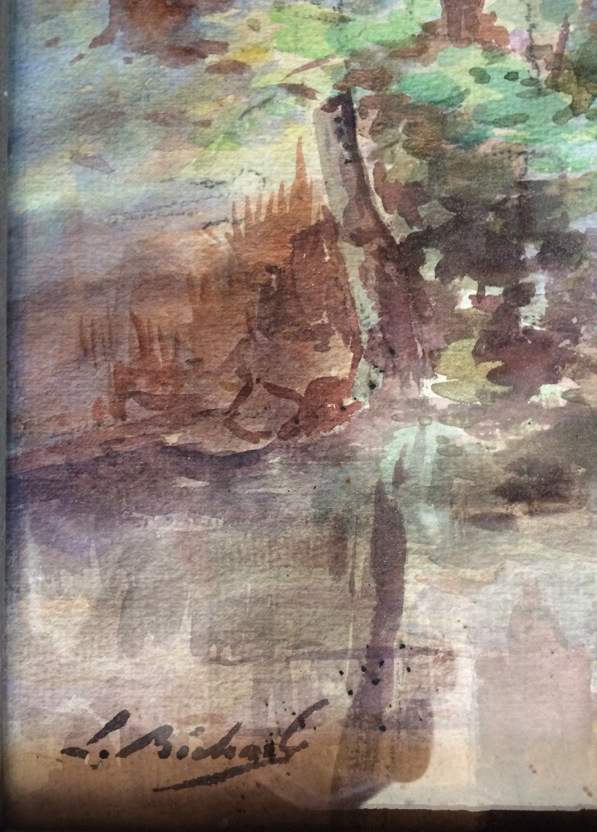 Watercolor By Béchard.-photo-2
