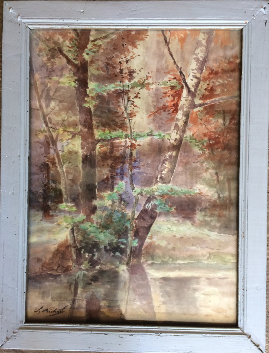 Watercolor By Béchard.