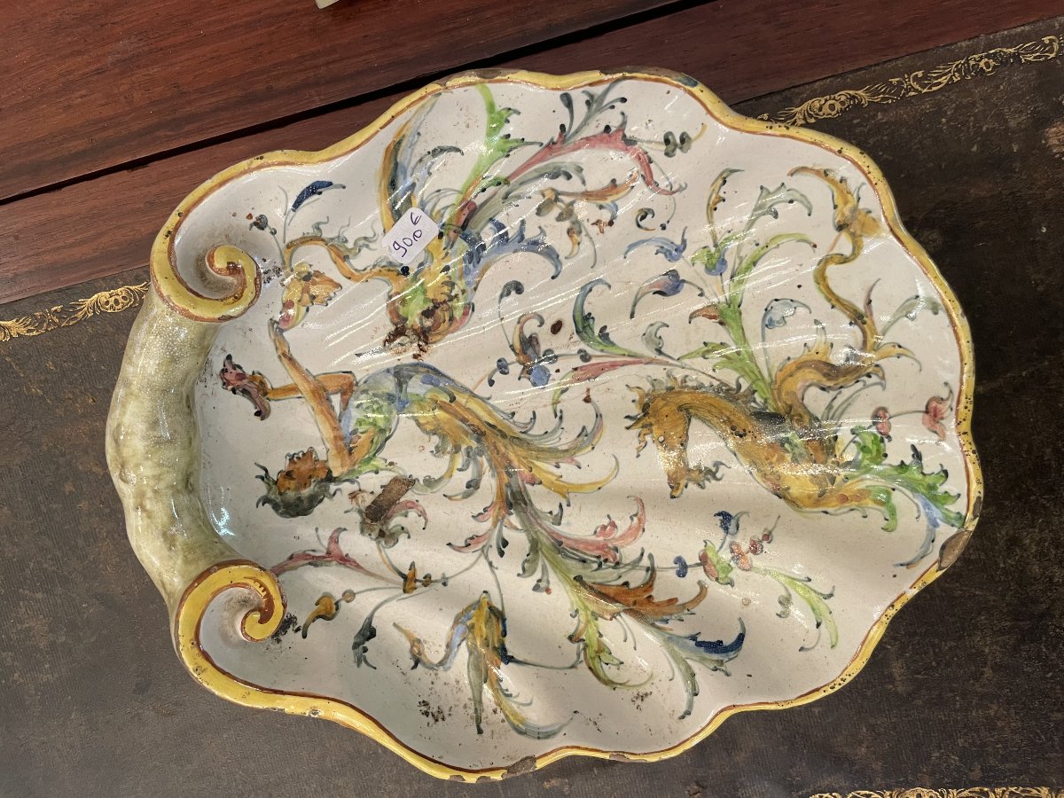 Coupe faience XVIII éme