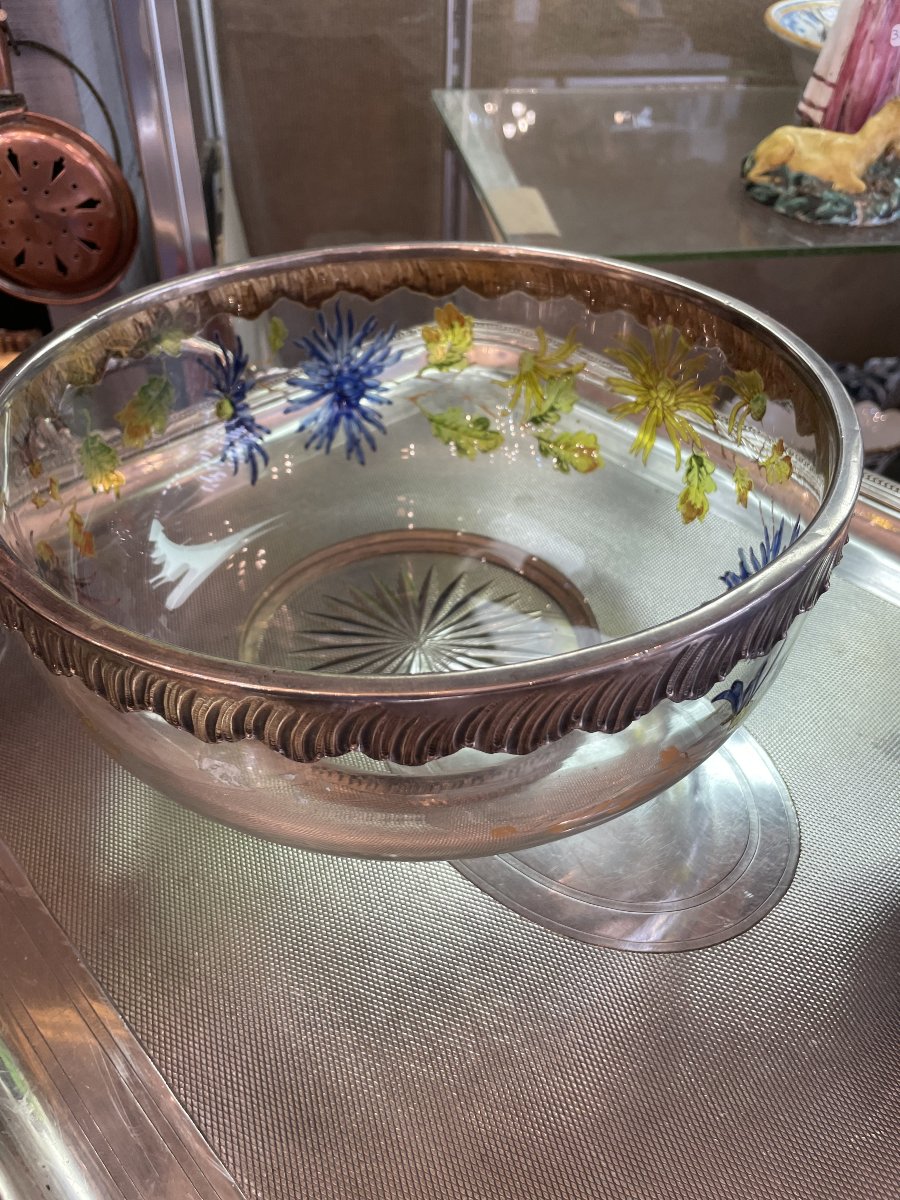 Crystal And Silver Cup
