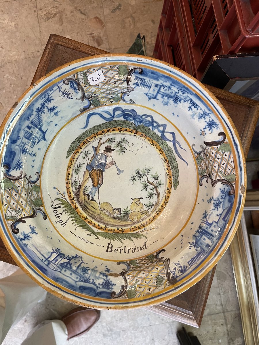 Saladier faience XVIIIème
