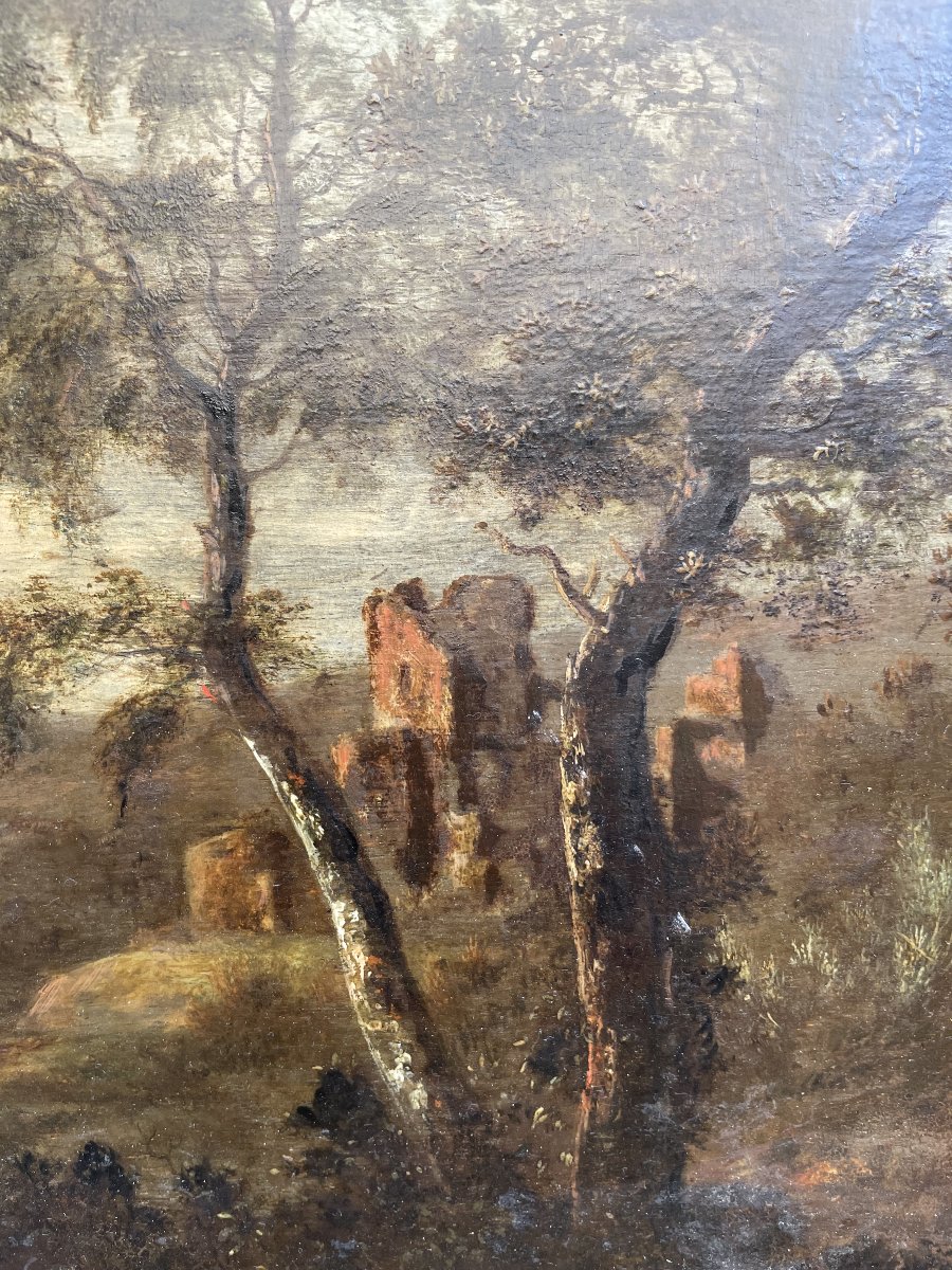 17th Century Dutch School Painting-photo-2