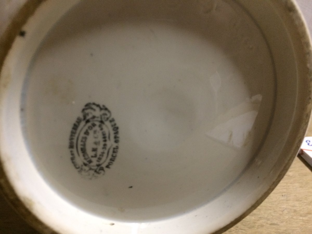 Creil And Montereau Earthenware Pitcher-photo-3