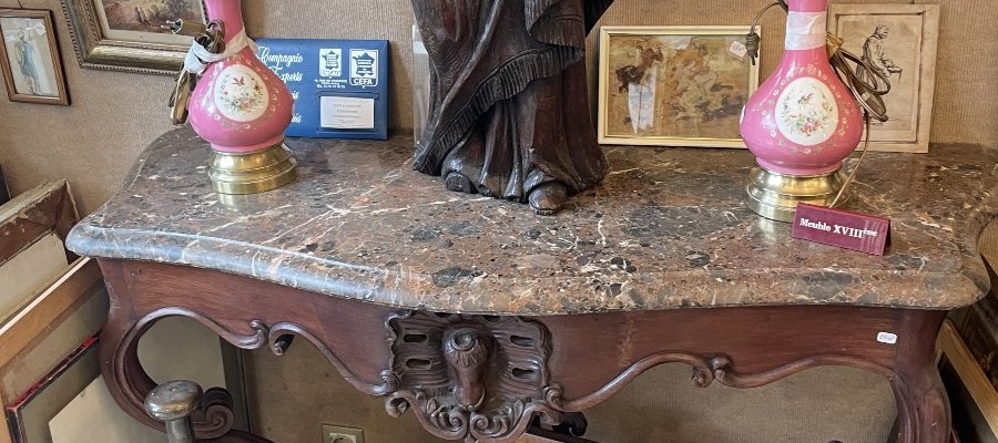 Mahogany Console Table-photo-2