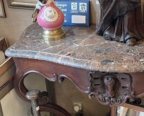 Mahogany Console Table-photo-3