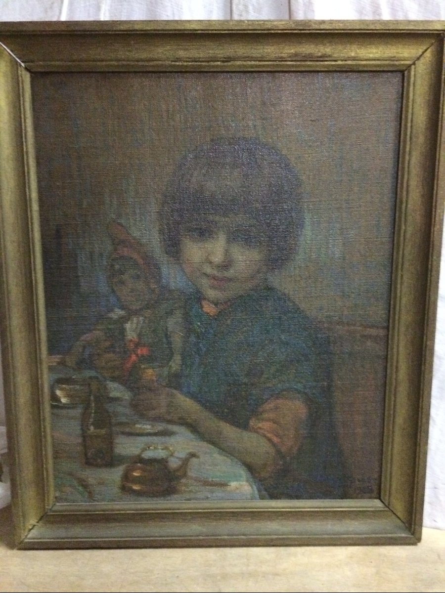 Painting By Numa Gillet