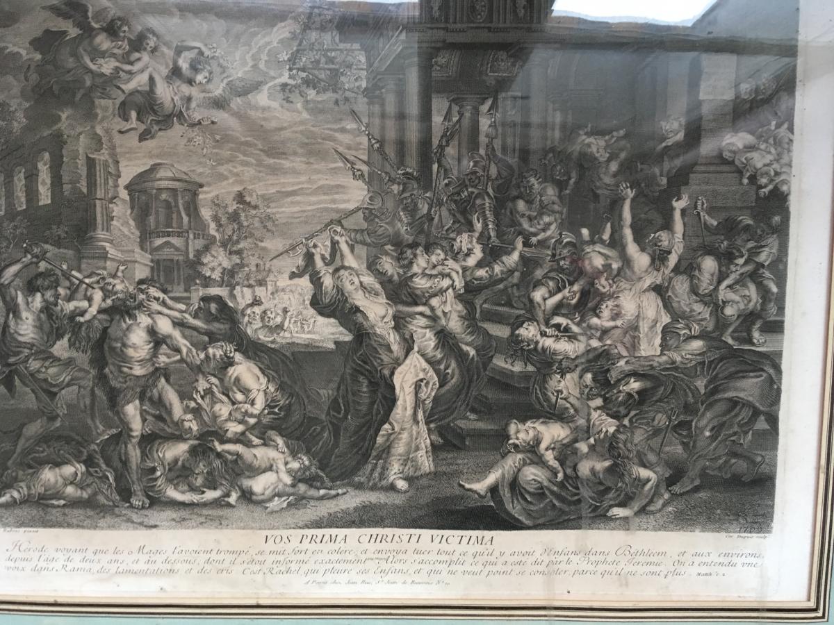 Print Of Herod, After Rubens-photo-4