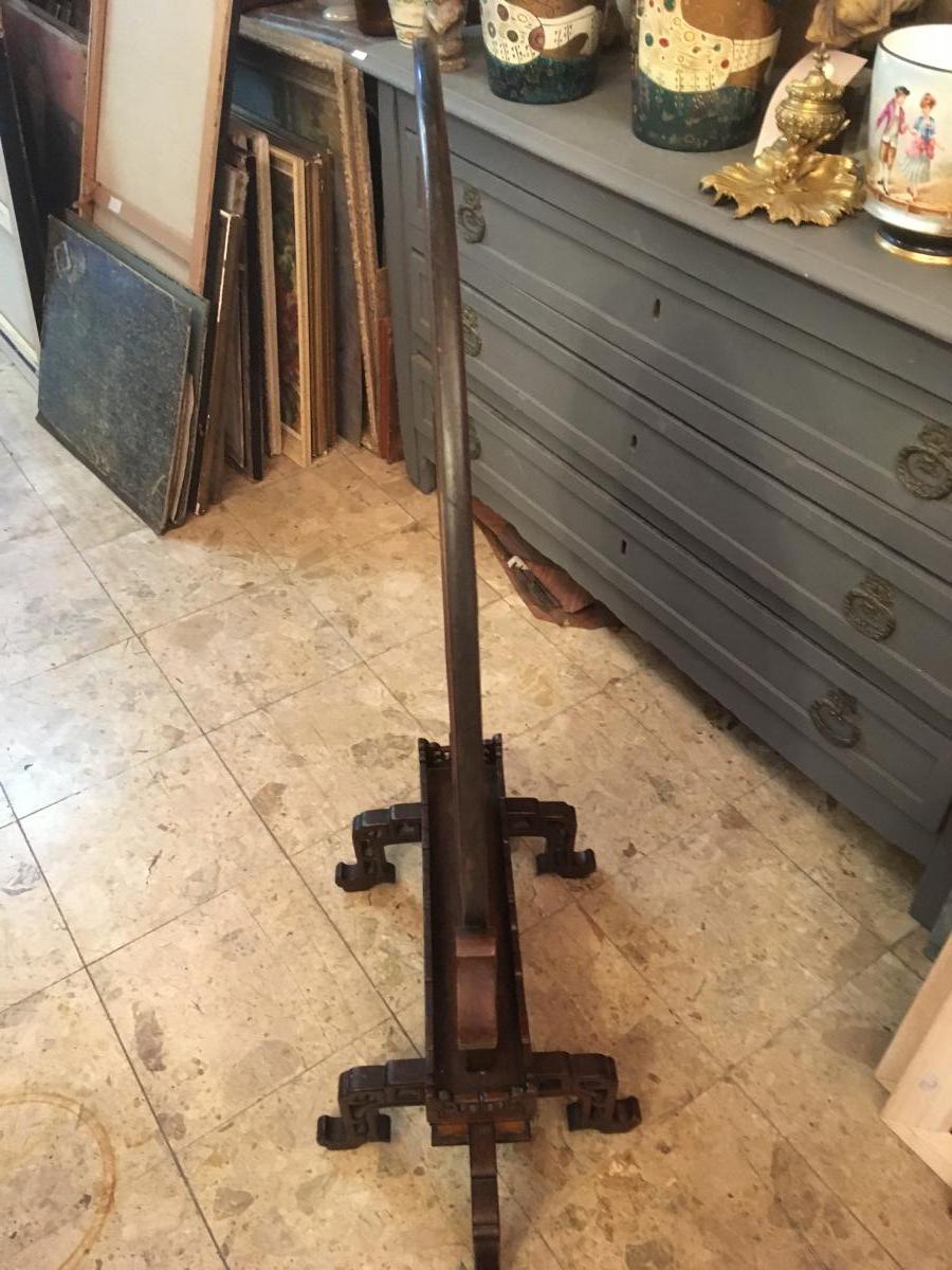 Ecran "japon"en Laque Et Nacre-photo-4