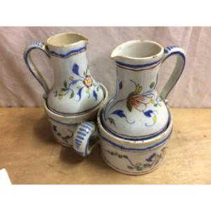 Huilier en faience