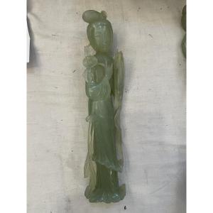 Jade/jadeite Sculpture Of A Woman
