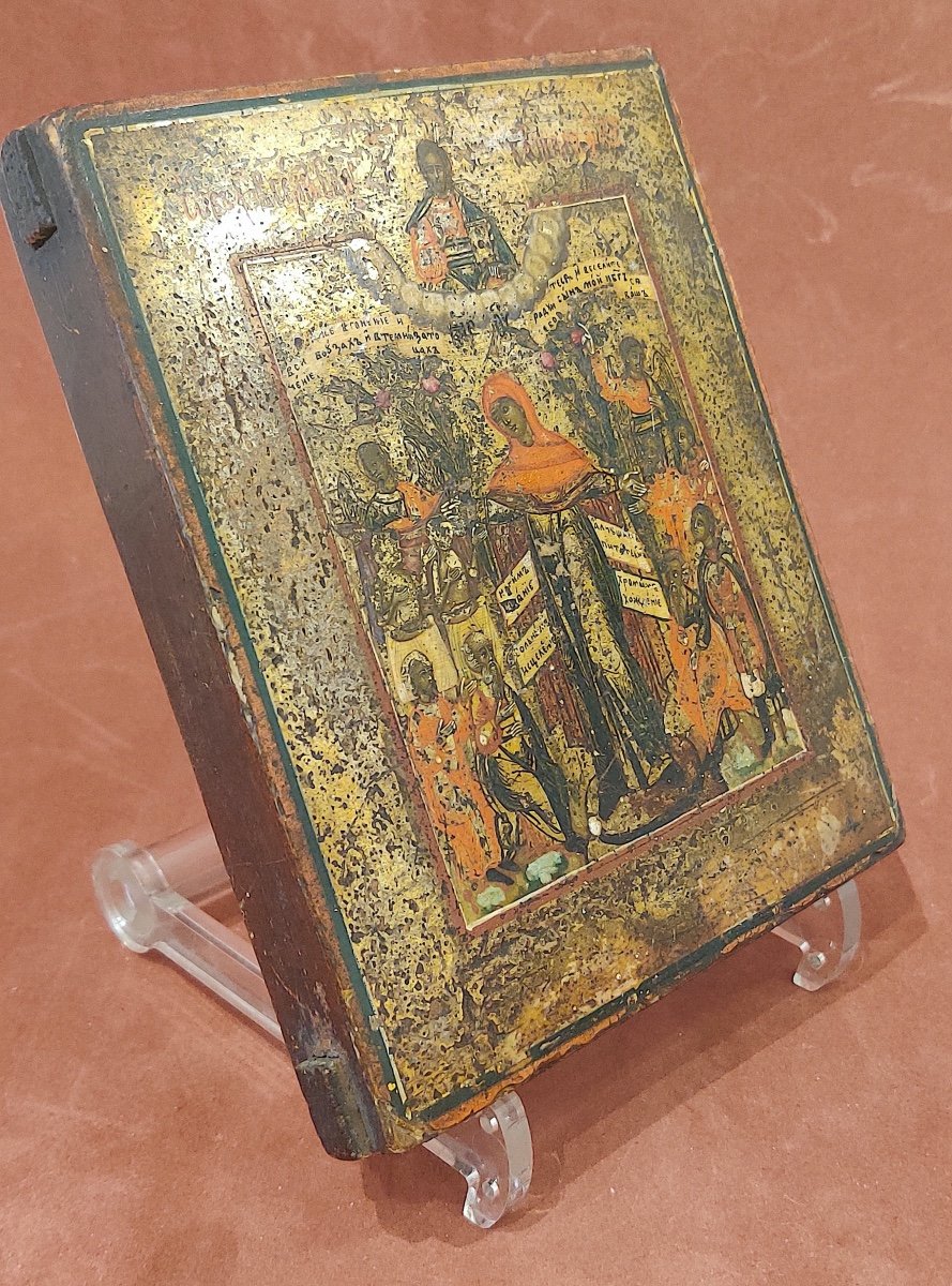 Orthodox Icon From The 19th Century-photo-3
