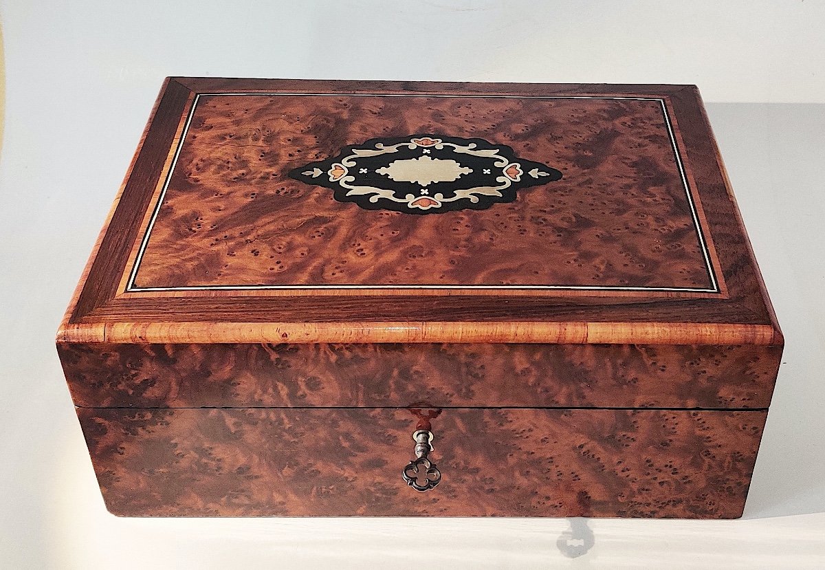 Coffret à bijoux milieu XIXème