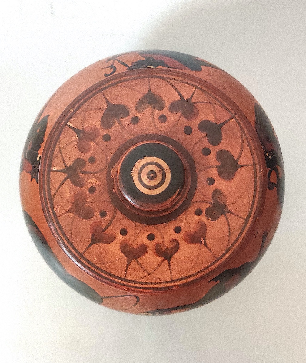 Greek Style Vase, "grand Tour", Italy, Late 19th/early 20th Century.-photo-3