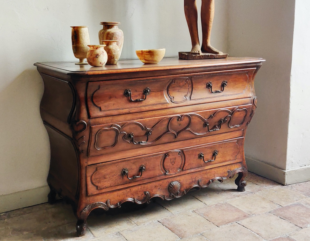 Lxv Wedding Commode, Languedoc, 18th Century.-photo-2