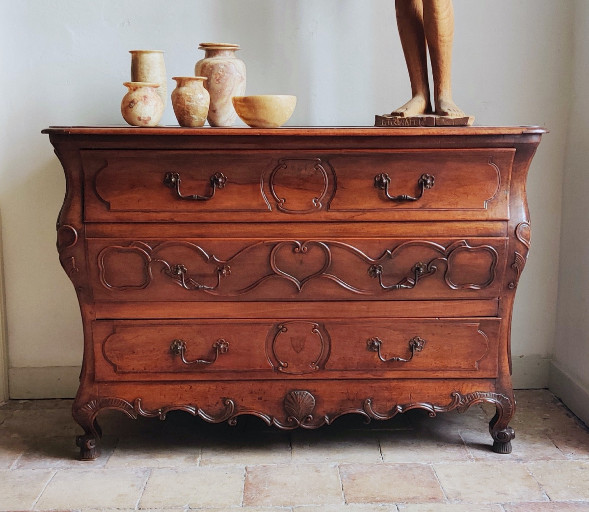 Lxv Wedding Commode, Languedoc, 18th Century.