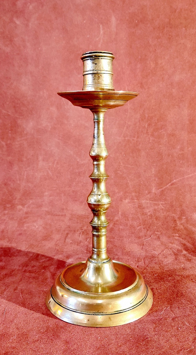 Bougeoir Haute Epoque , début XVIIème .-photo-2