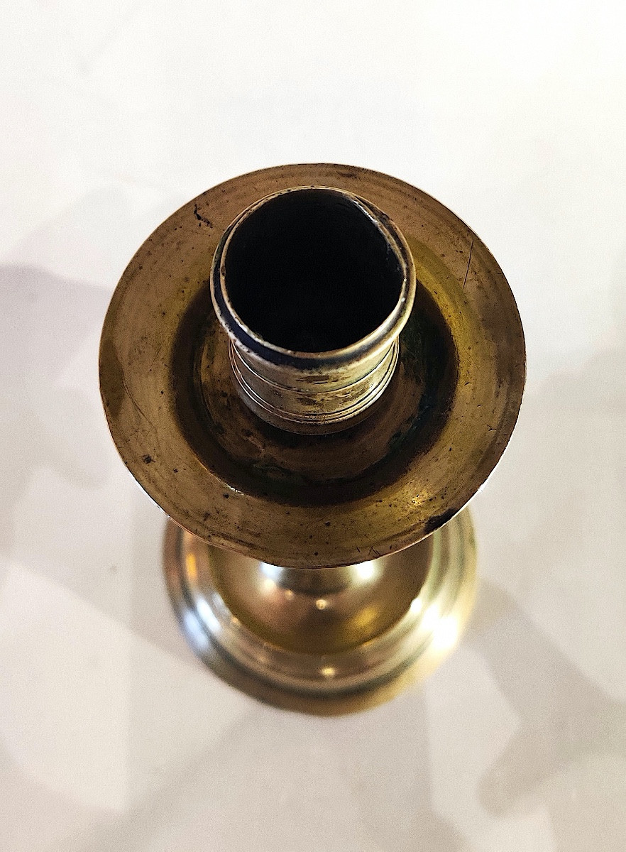 Bougeoir Haute Epoque , début XVIIème .-photo-3