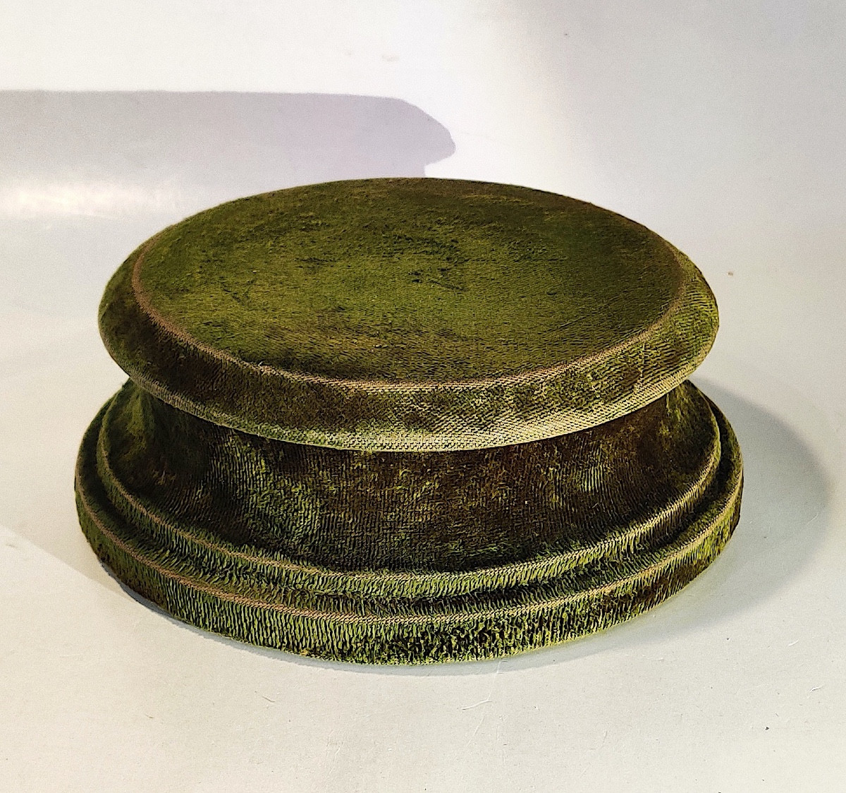 Set Of 3 Pedestals/display Stands For Sculptures, Niii Period.-photo-3