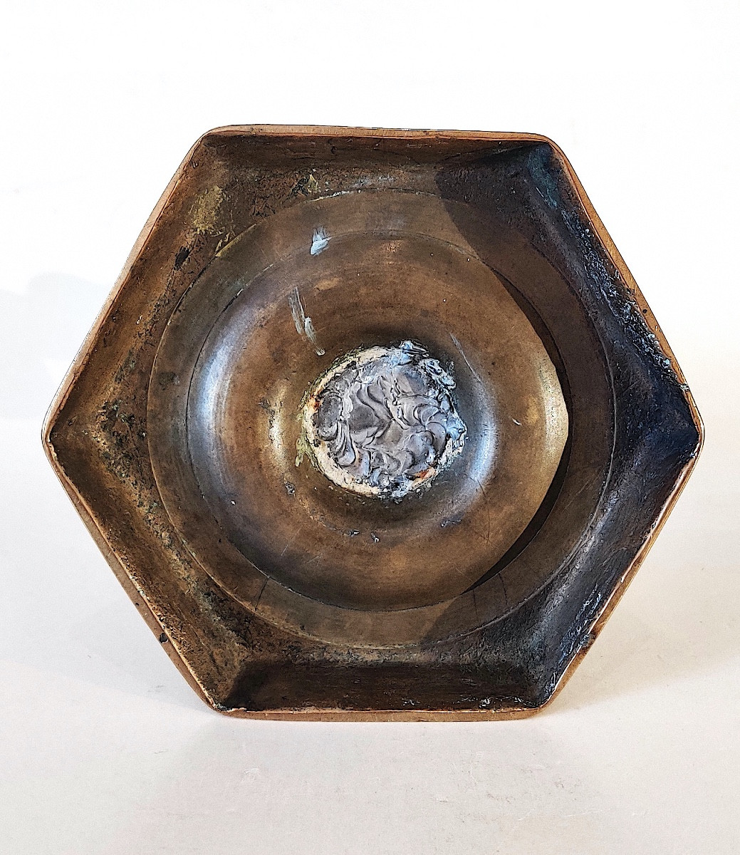 Bougeoir Haute Epoque , première moitié du XVIIème siècle -photo-3